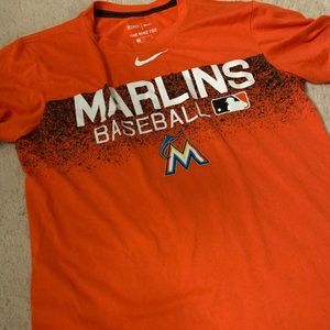Miami Marlins Nike UA shirt lot